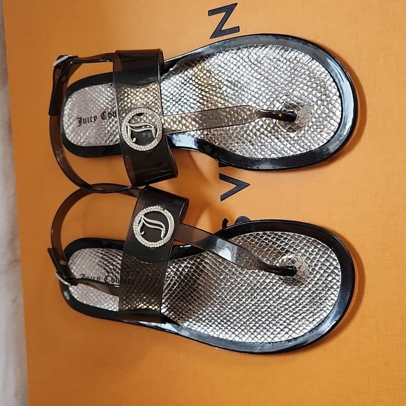 NWOT Juicy Couture Jelly Sandals - Picture 10 of 12